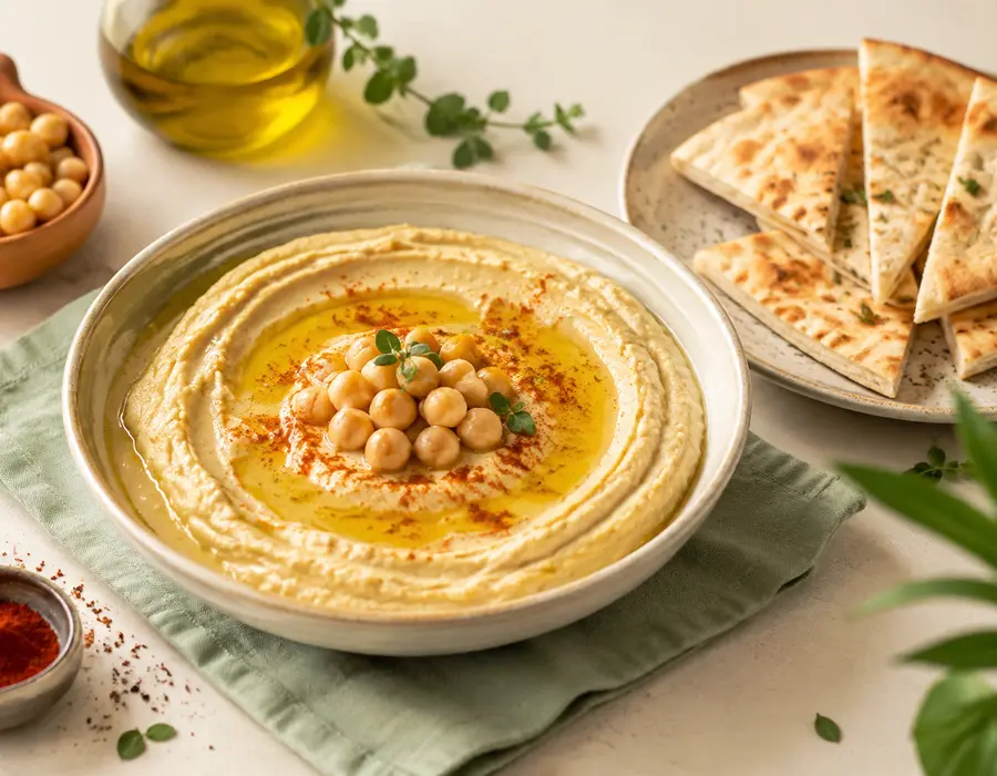 Ev yapımı humus