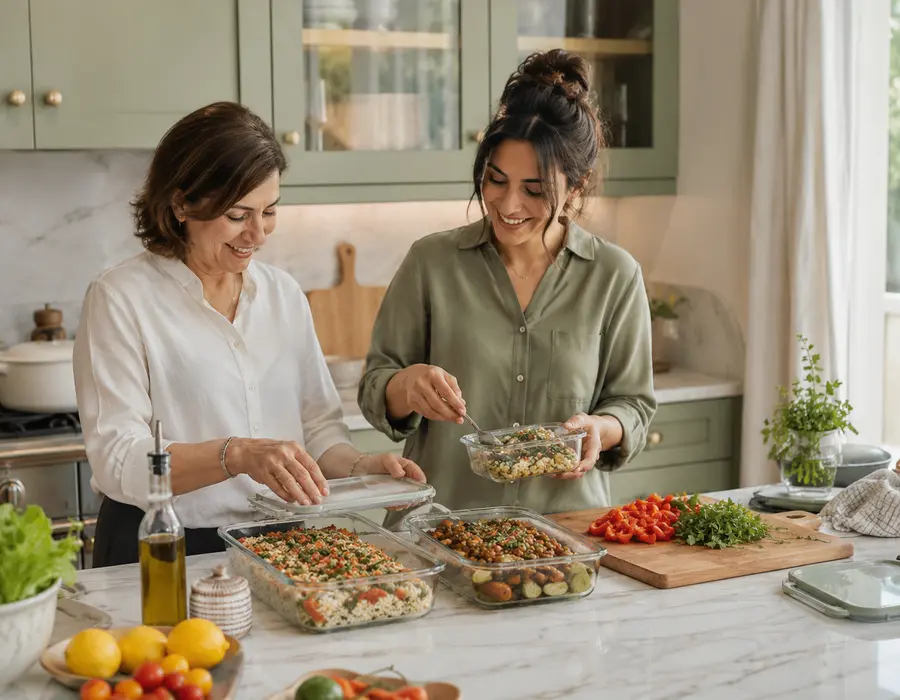 Haftalık yemek hazırlığı